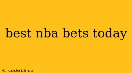 best nba bets today