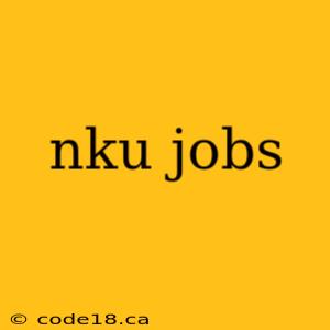 nku jobs