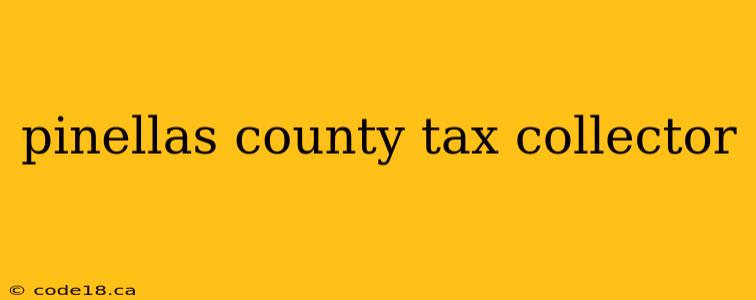 pinellas county tax collector