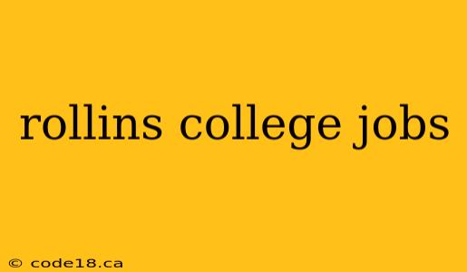 rollins college jobs