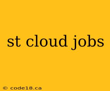 st cloud jobs